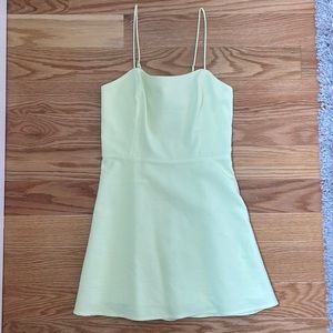 Zara green dress